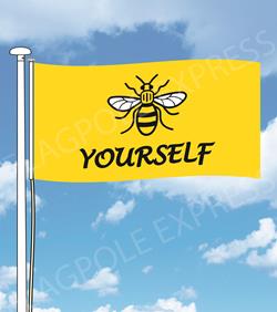 Bee-Yourself-Yellow-flag