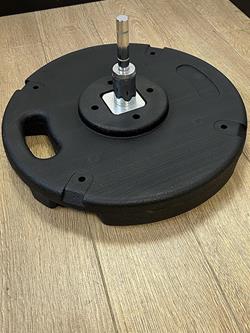 Large 10kg stackable base base on floor