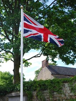 high quality hand sewn union jack flag 