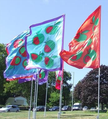 Festival_Flags_and_Flagpole