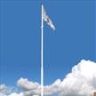 Premier aluminium architectural flagpoles