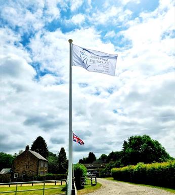 Classic fibreglass flagpoles