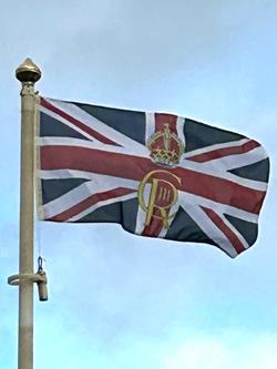 King Charles Union Jack Flag