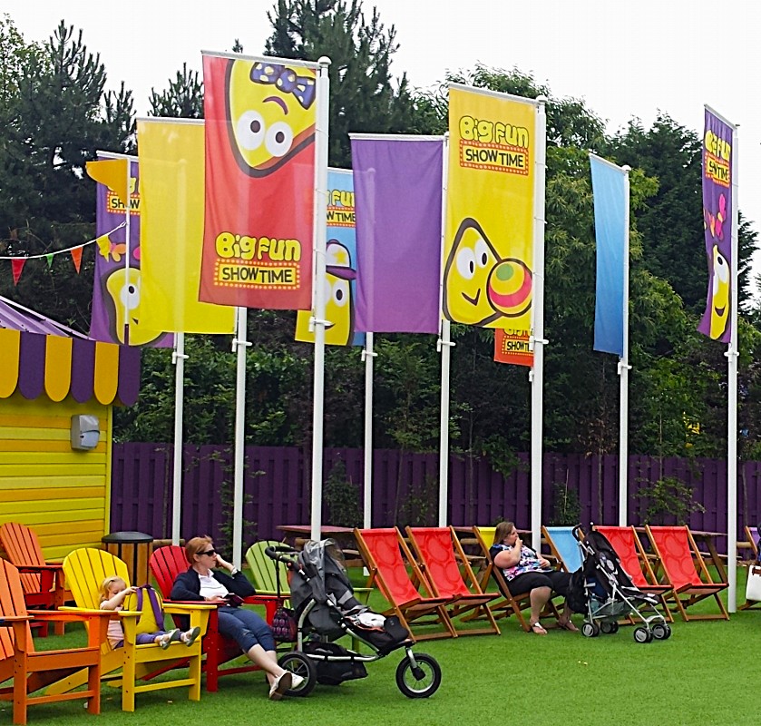 Alton Towers CBeebies land Flags