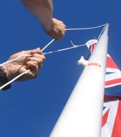 flagpole rigging