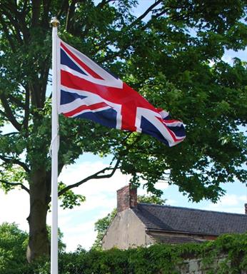 high quality hand sewn union jack flag 