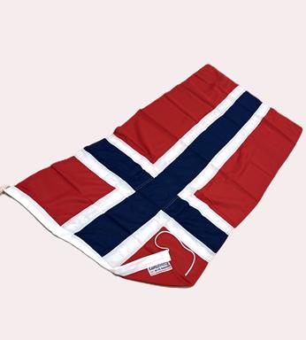 Norway-flag-hand-sewn