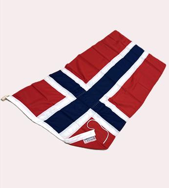 Norway-flag-hand-sewn