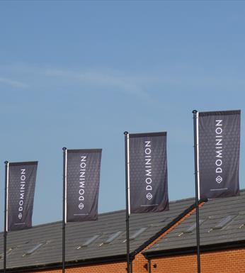 PREMIER SHOWHOME FLAGPOLES