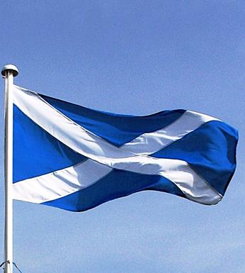 St Andrews Flag Hand Sewn