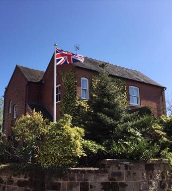 Classic fibreglass flagpole