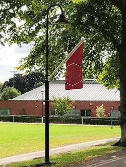 Light pole flag mount hotsell
