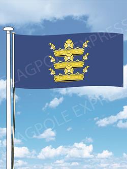 Hull flag flying on a flagpole