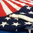 USA Flags hand sewn